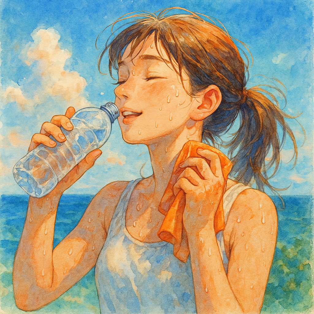 夏の水分補給|Summer Hydration